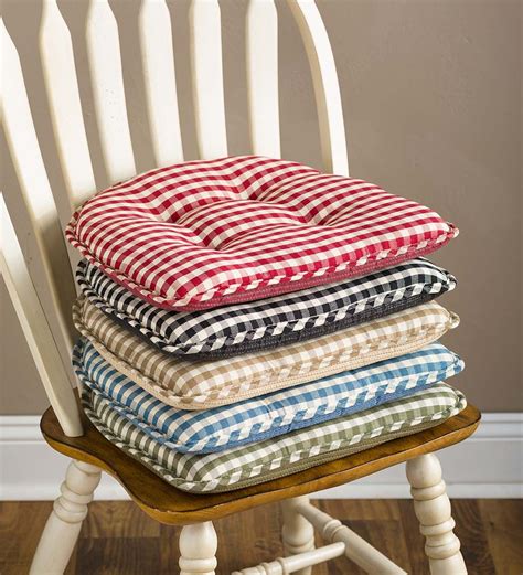 farm house metal chair pads|kitchen chair cushions with backs.